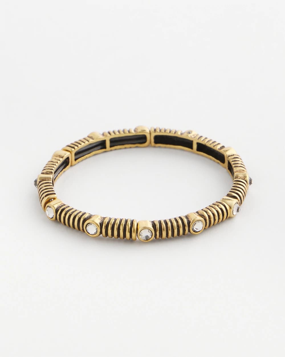 Chico's Goldtone Stretch Bracelet