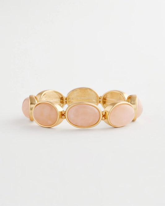 Chico's Quartz Stone Stretch Bracelet