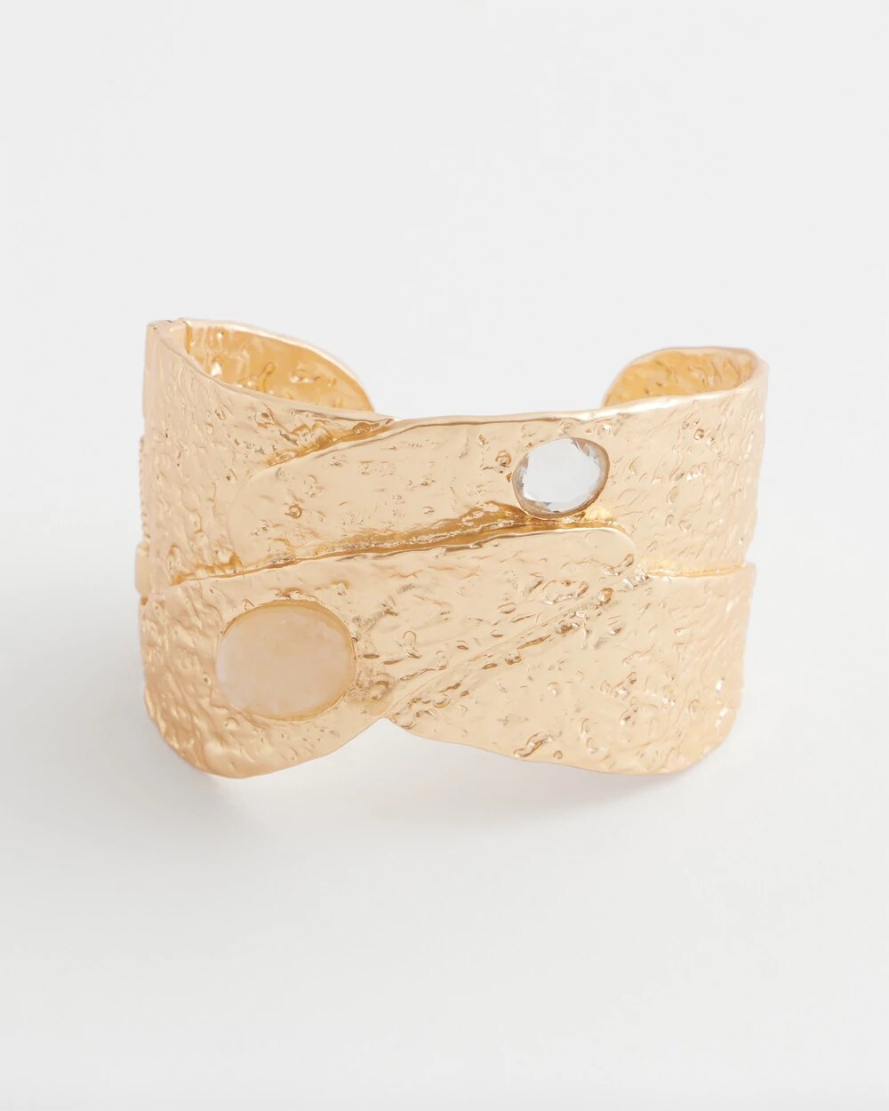 Chico's Molten Goldtone Cuff Bracelet