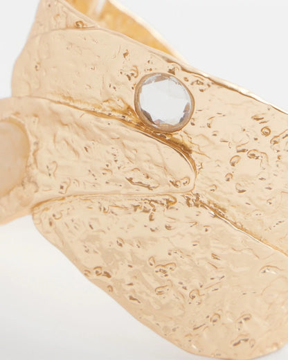 Chico's Molten Goldtone Cuff Bracelet