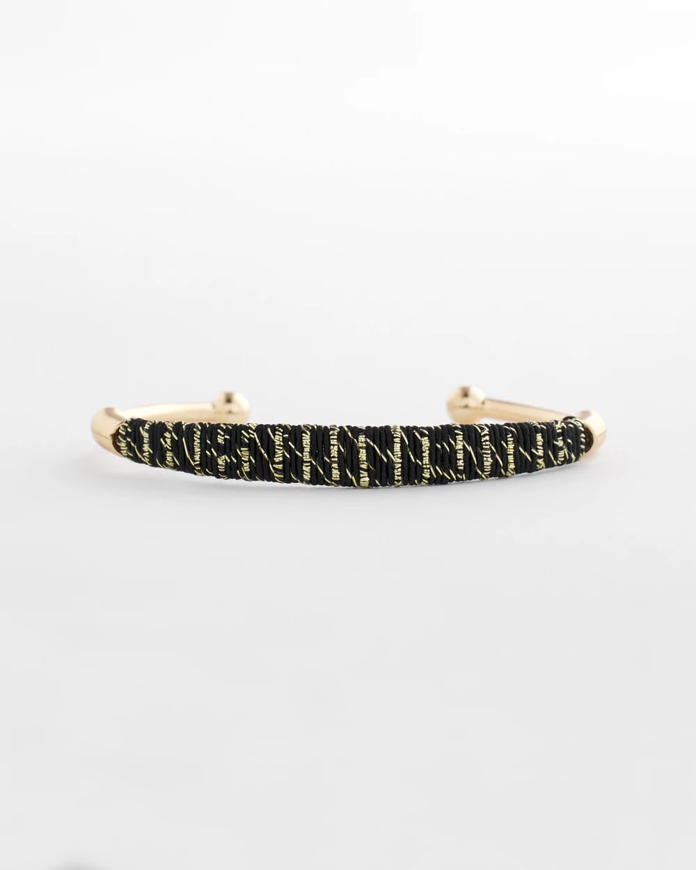 Chico's Thread Wrapped Cuff Bracelet