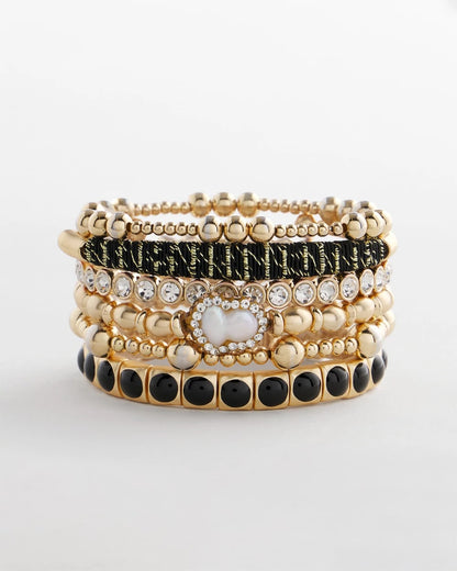 Chico's Thread Wrapped Cuff Bracelet