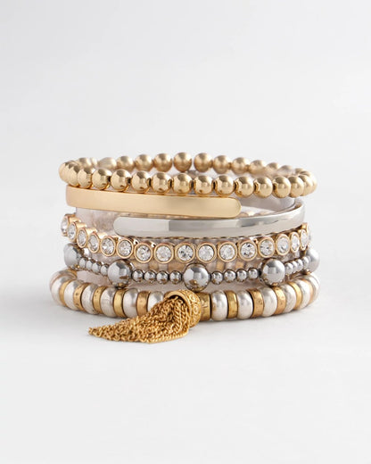Chico's Mixed Metal Cuff Bracelet