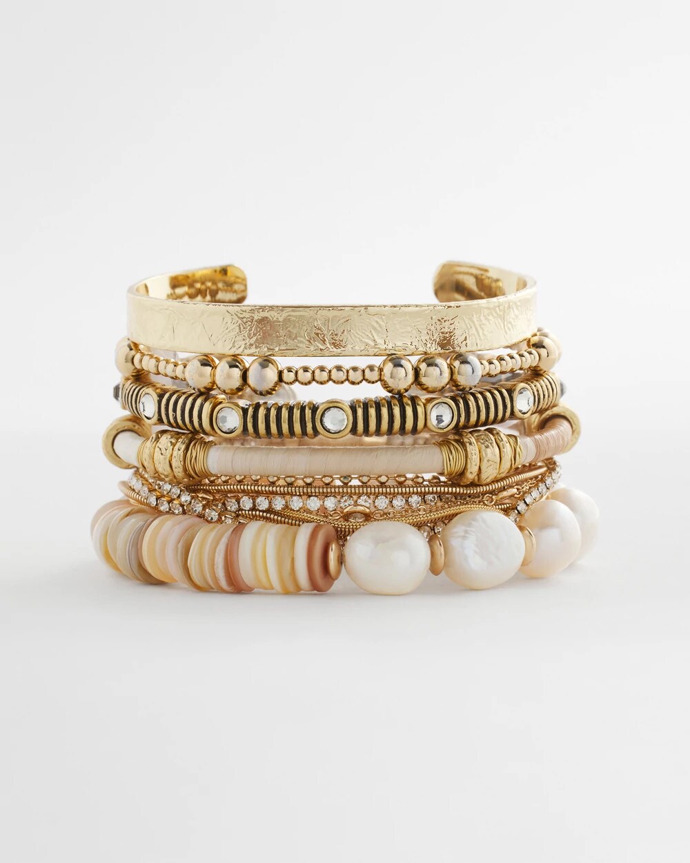 Chico's Goldtone Multistrand Bracelet