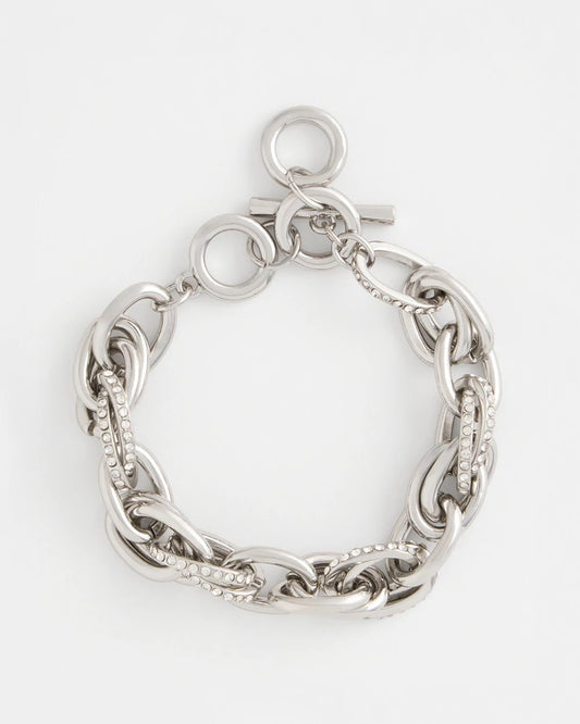 Chico's Pave Link Toggle Bracelet