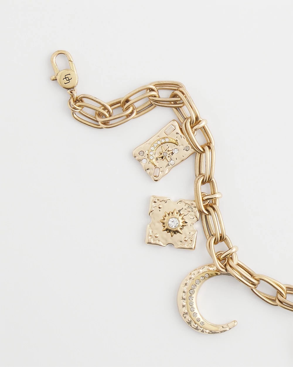 Chico's Gold Celestial Charm Necklace