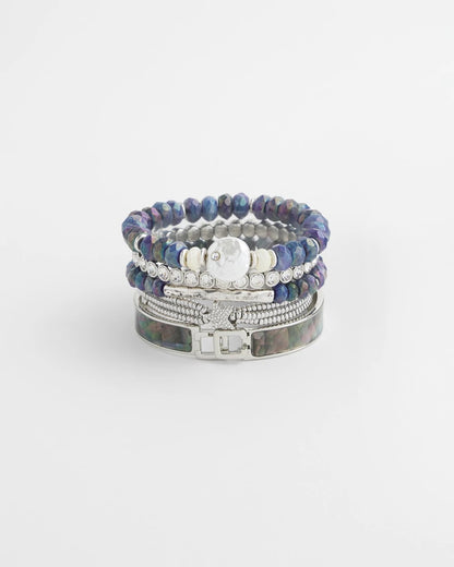 Chico's Faux Tennis Stretch Bracelet