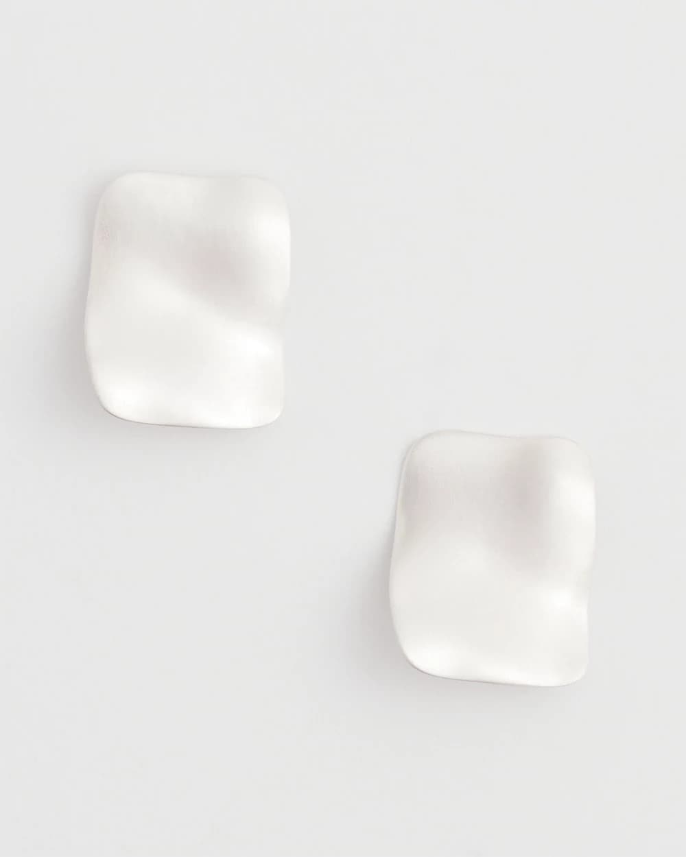 Chico's Square Oversized Stud Earrings