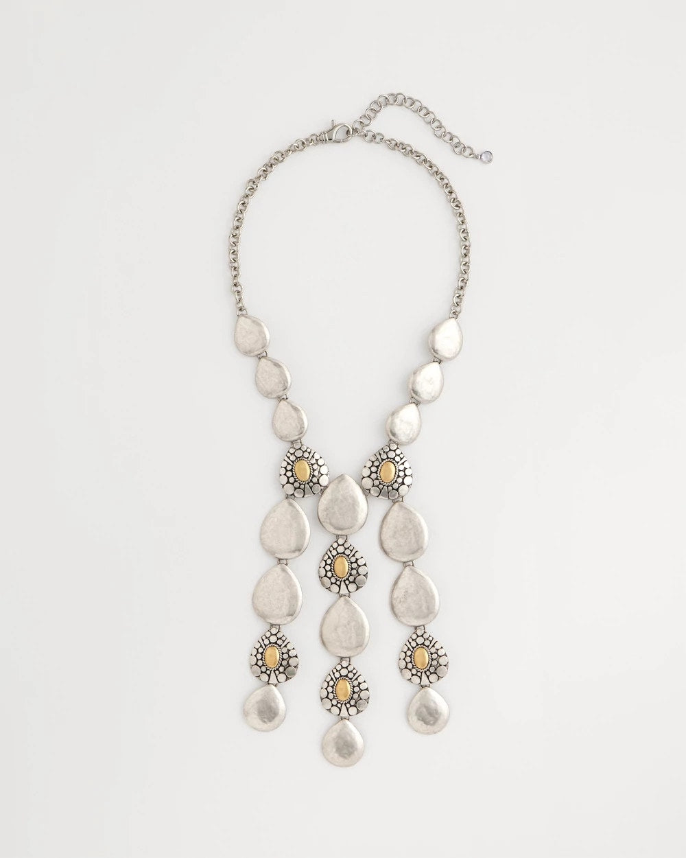 Chico's Island Metal Linear Necklace