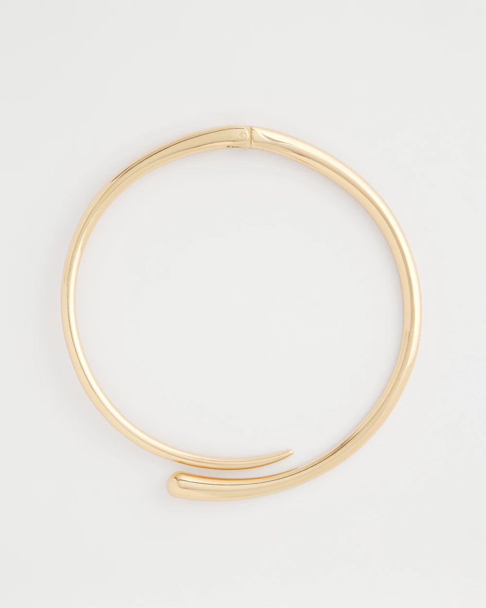 Chico's Gold Hinge Collar Necklace
