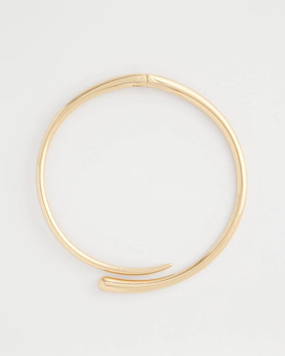 Chico's Gold Hinge Collar Necklace