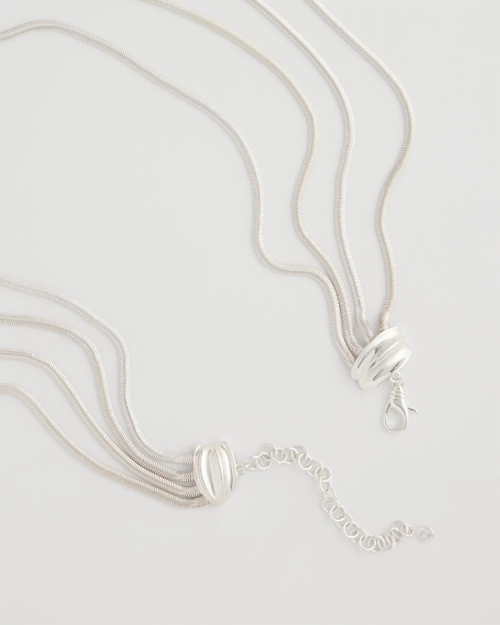 Chico's Multi-Layer Snake Chain Necklace