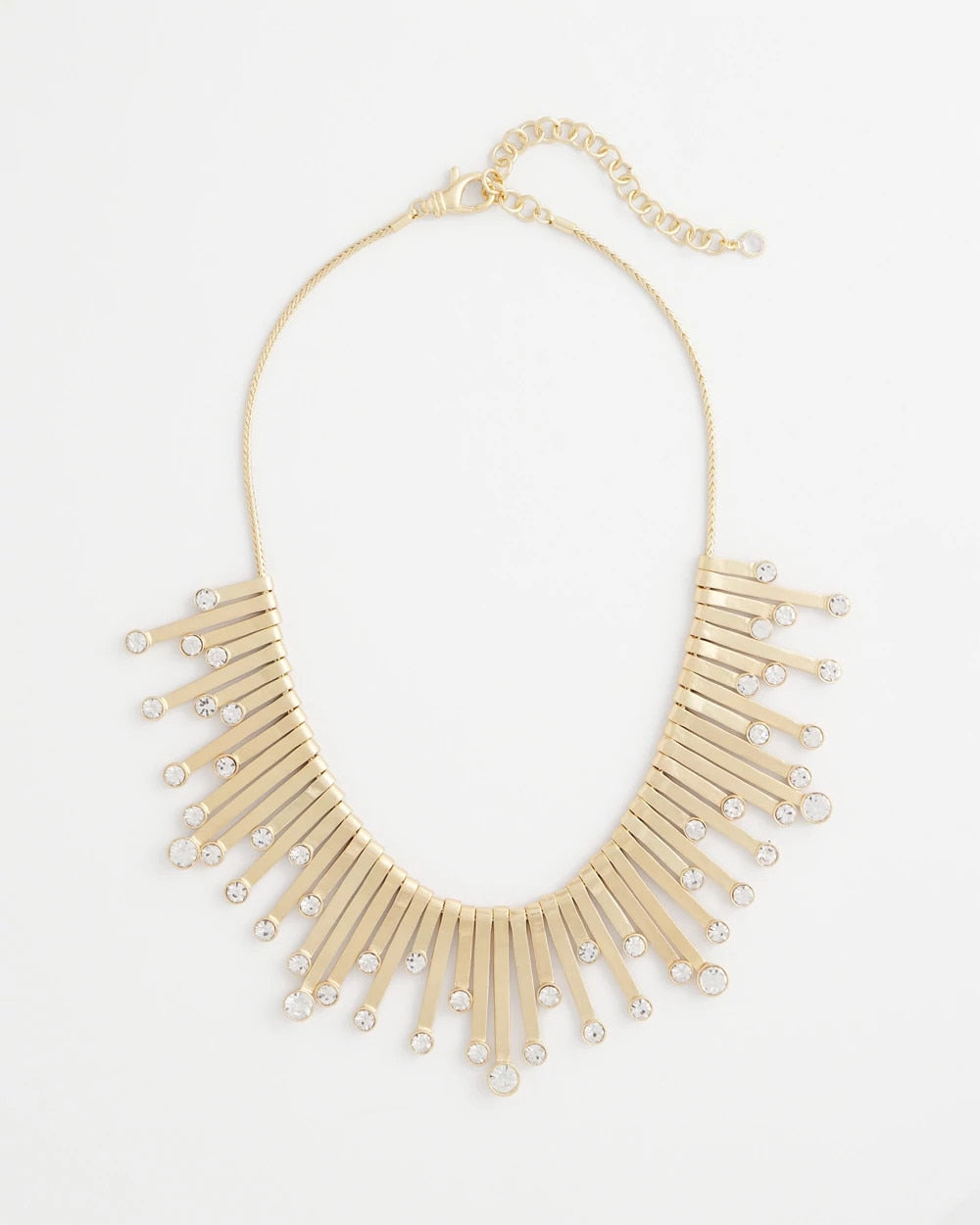 Chico's Chico’s Originals Gold Slice & Gem Bib