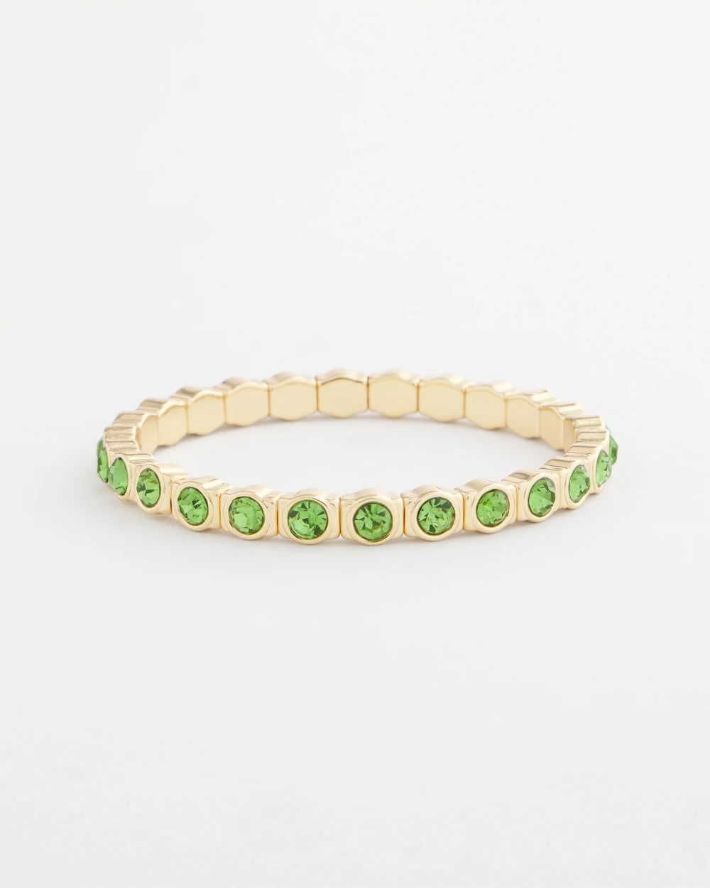 Chico's Small Faceted Stretch Bracelet