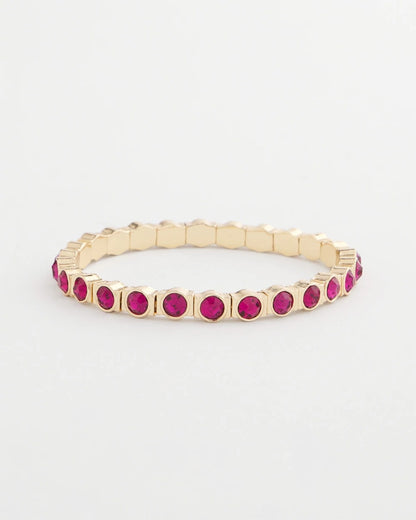 Chico's Small Faceted Stretch Bracelet