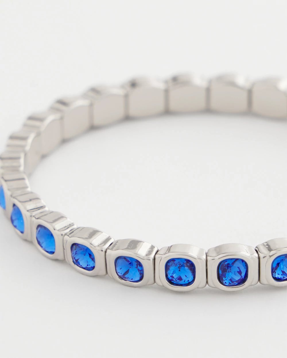 Chico's Small Faceted Stretch Bracelet