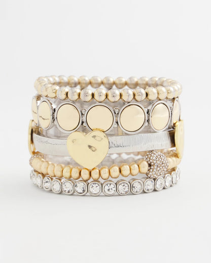 Chico's Reversible Round Stretch Bracelet