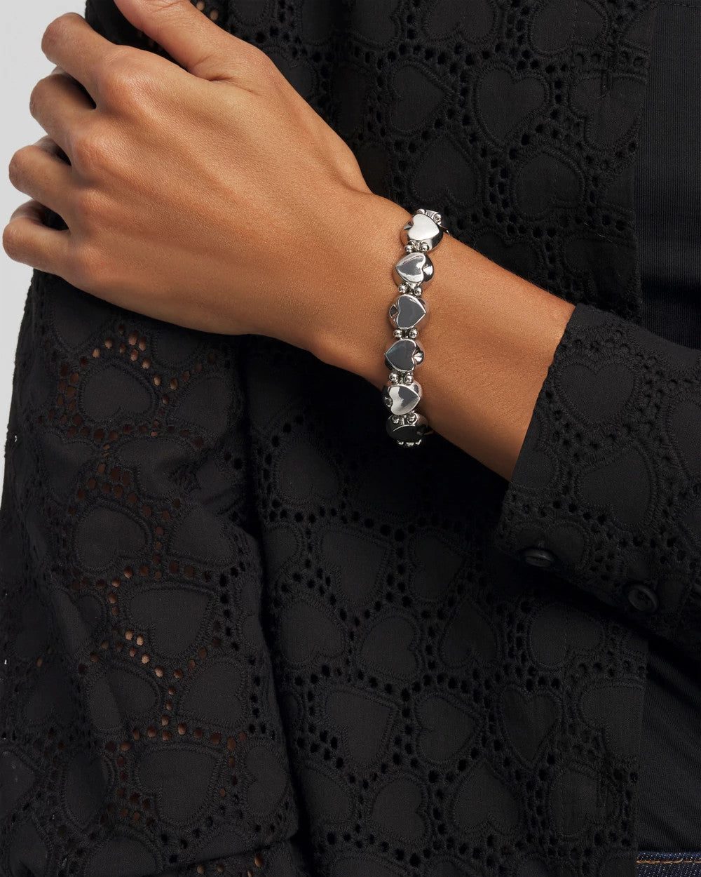 Chico's Reversible Round Stretch Bracelet