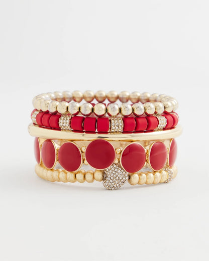 Chico's Reversible Round Stretch Bracelet