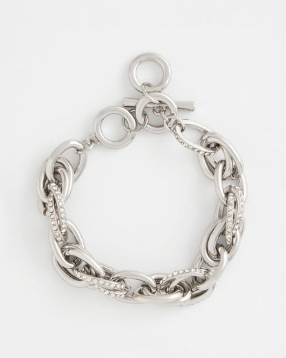 Chico's Pave Link Toggle Bracelet