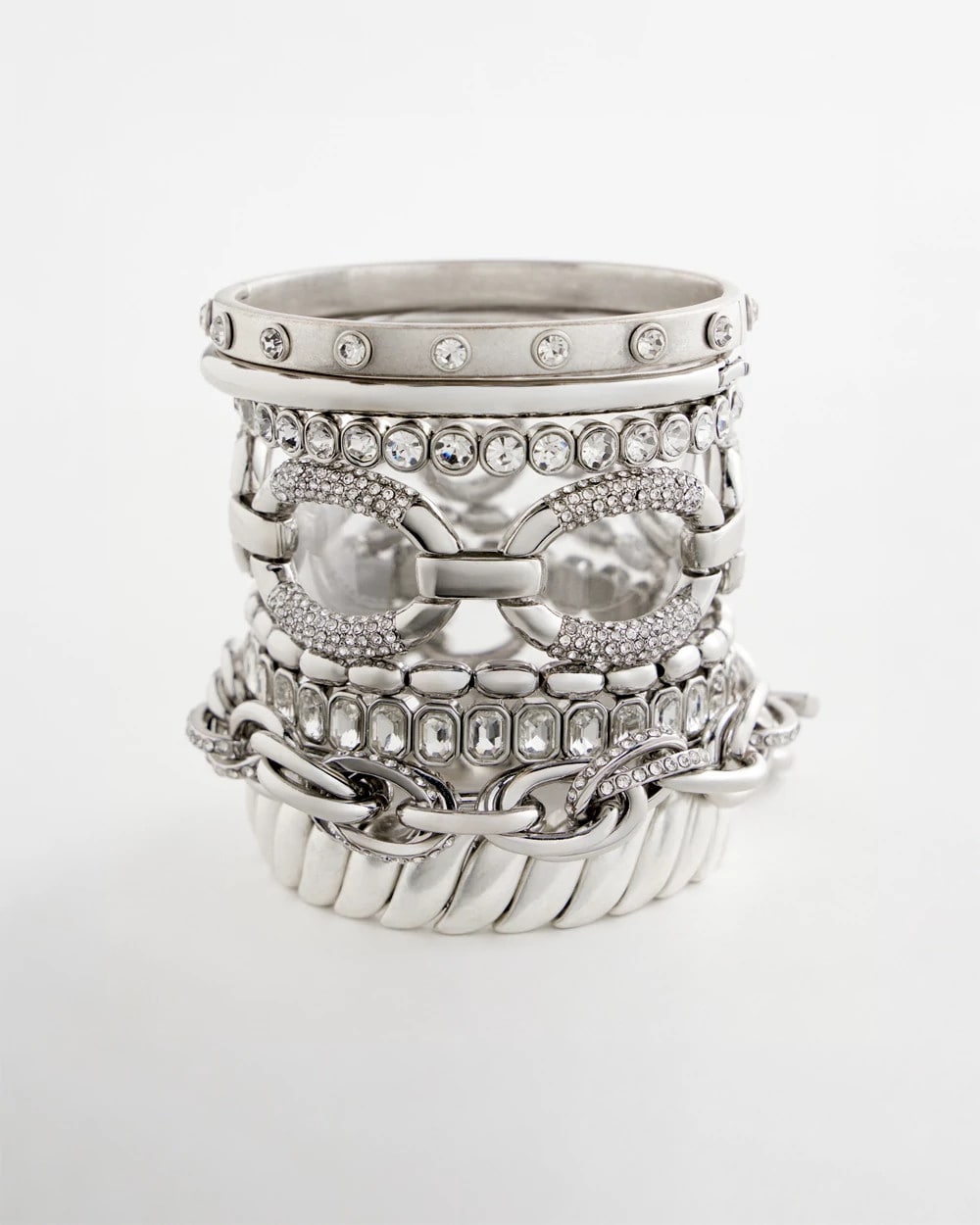 Chico's Pave Link Toggle Bracelet