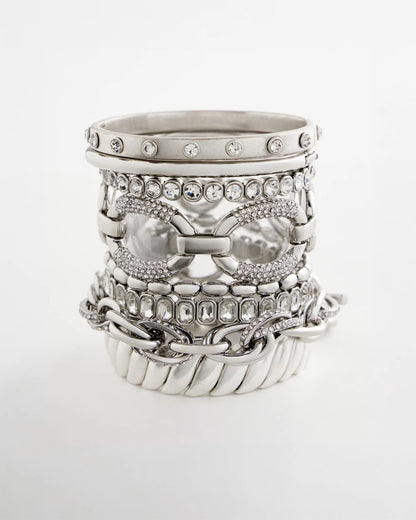 Chico's Pave Link Toggle Bracelet