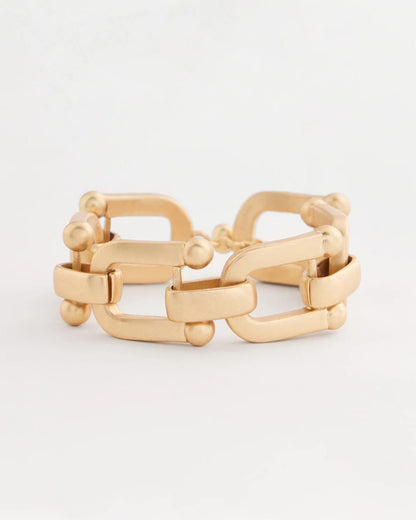 Chico's Golden Link Chain Bracelet