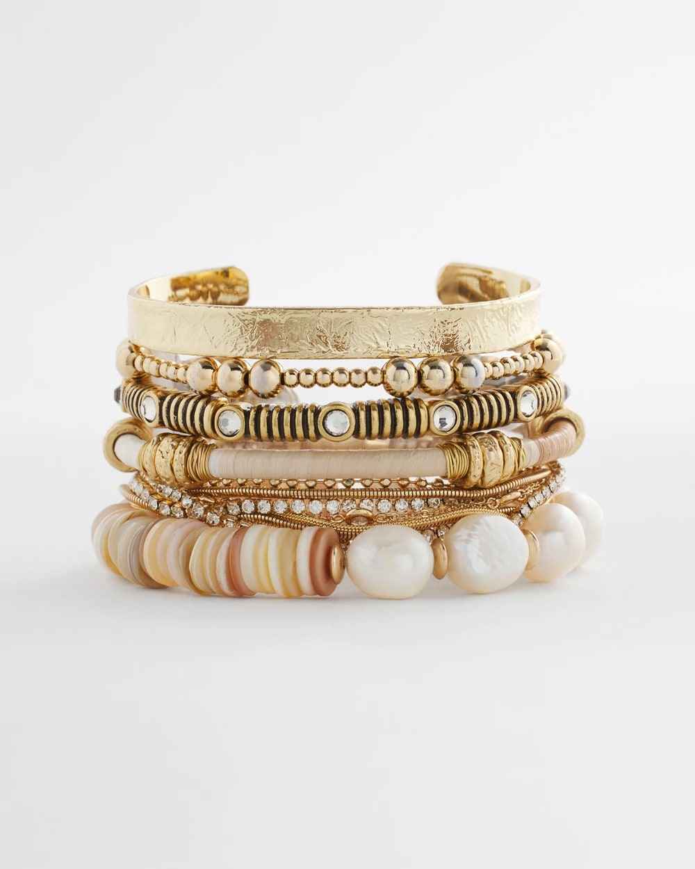 Chico's Goldtone Multistrand Bracelet