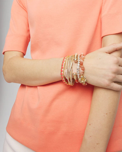 Chico's Goldtone Multistrand Bracelet