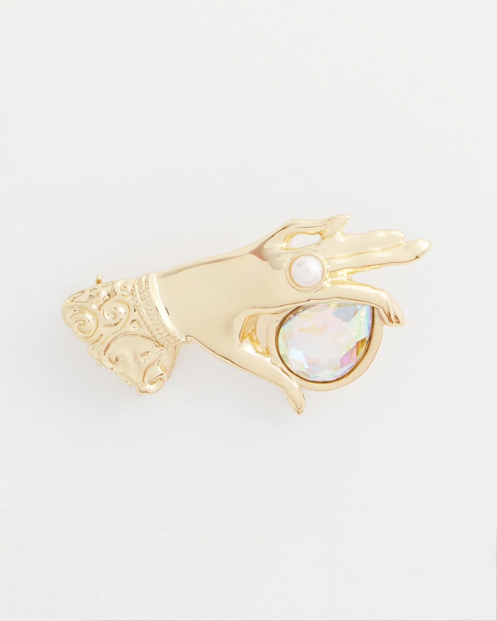 Chico's Fortune Teller Gem Brooch