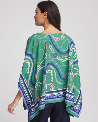 Chico's Rope Relic Poncho
