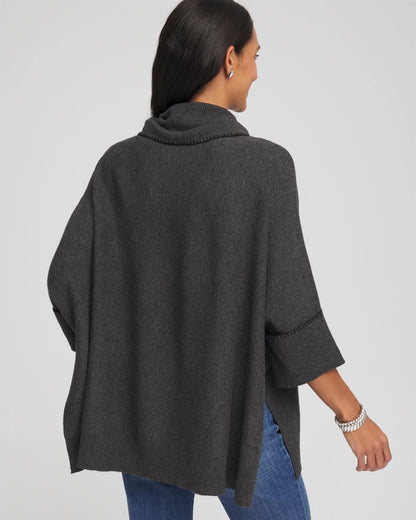 Chico's Cowlneck Poncho