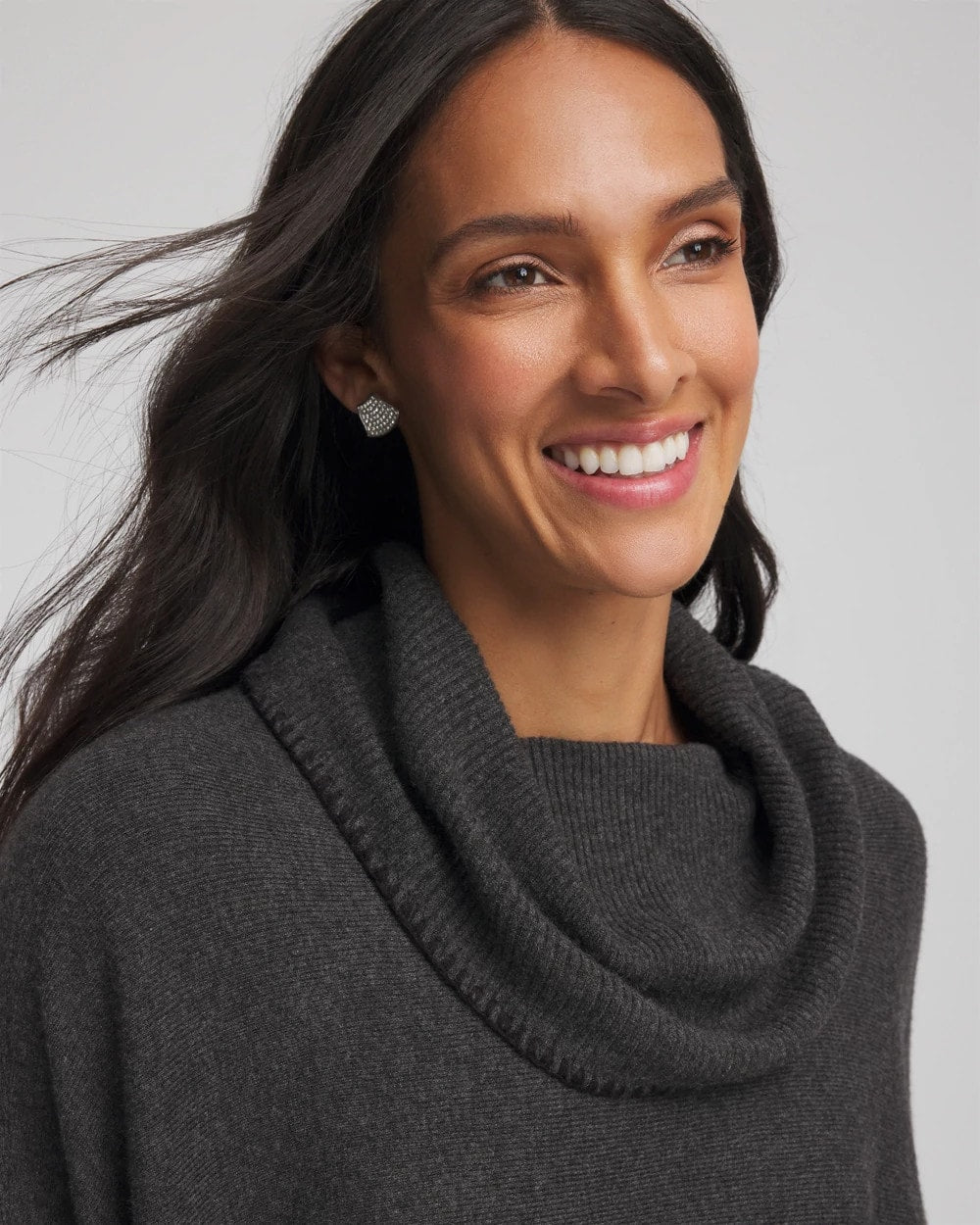 Chico's Cowlneck Poncho
