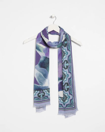 Chico's Artist Garden Oblong Scarf