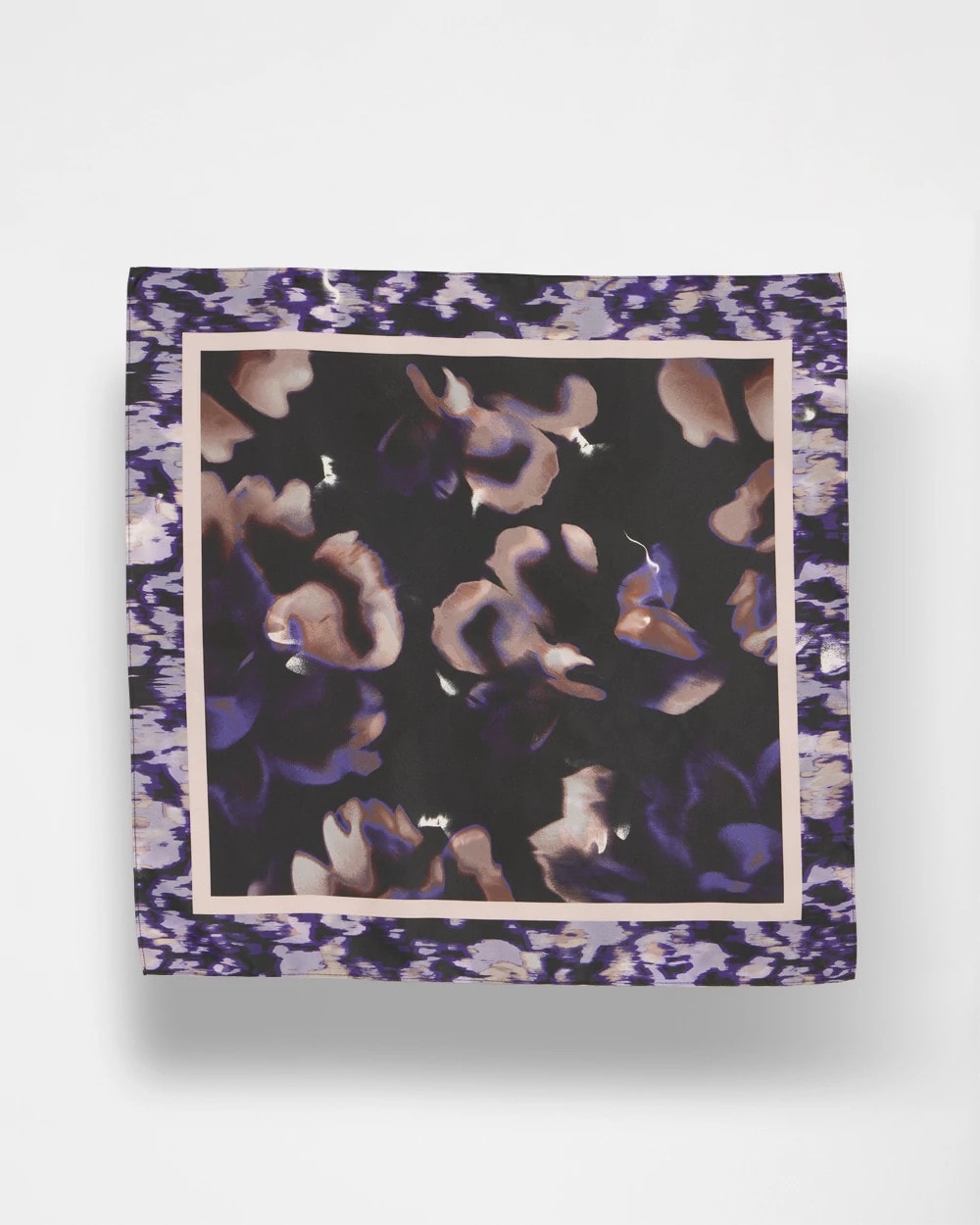 Chico's Fjord Flora Square Neckerchief Scarf