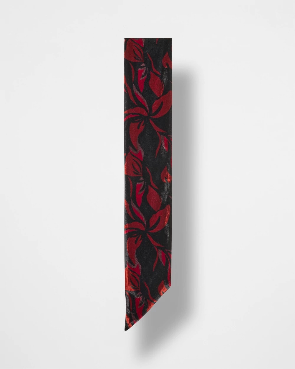 Chico's Velvet Rose Skinny Scarf