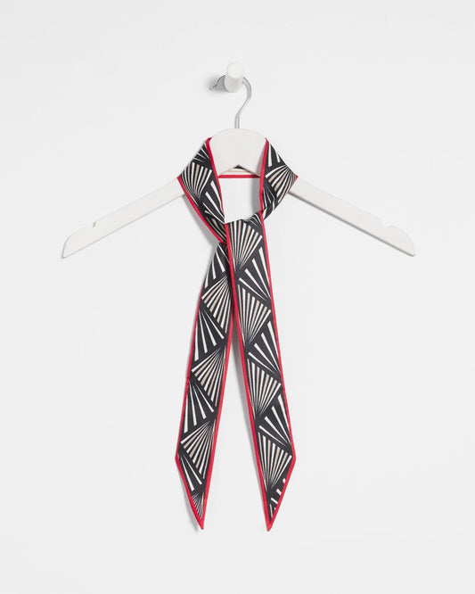 Chico's Abstract Reversible Skinny Scarf