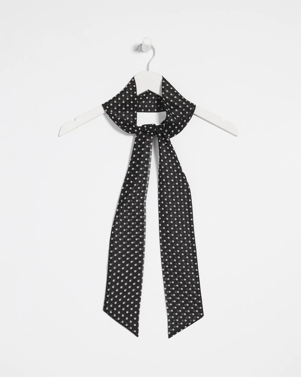 Chico's Polka Dot Skinny Scarf