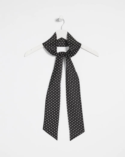 Chico's Polka Dot Skinny Scarf