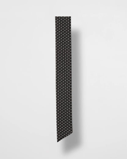 Chico's Polka Dot Skinny Scarf