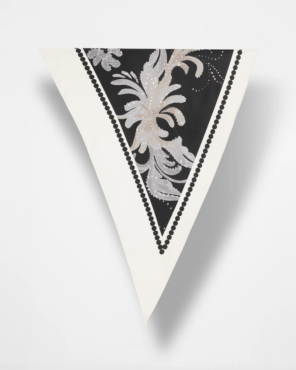 Chico's Printed Triangle Neckerchief Scarf