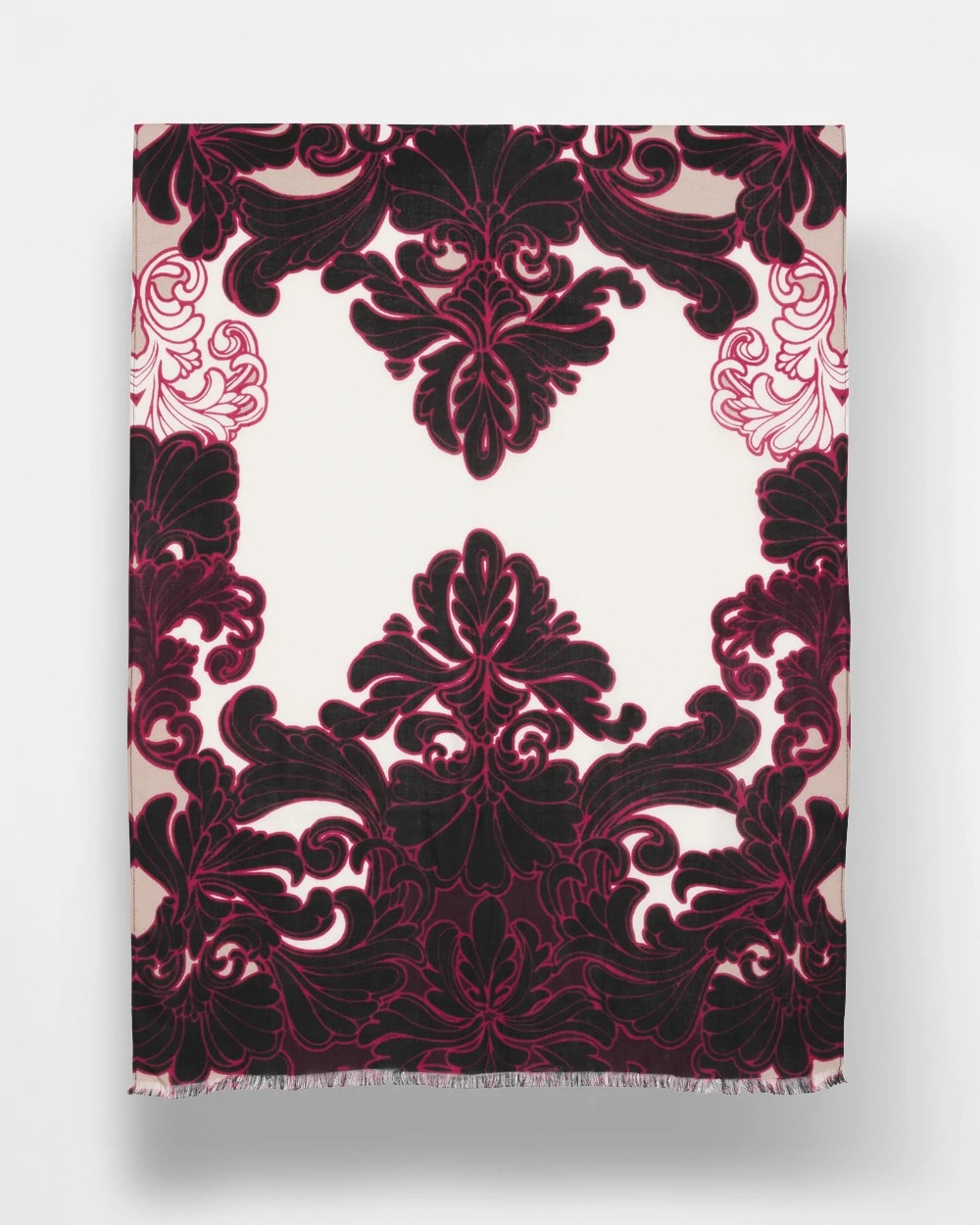Chico's Maude Medallion Oblong Scarf