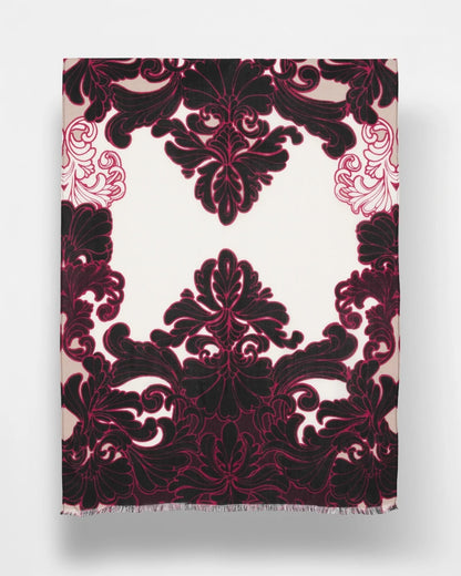 Chico's Maude Medallion Oblong Scarf
