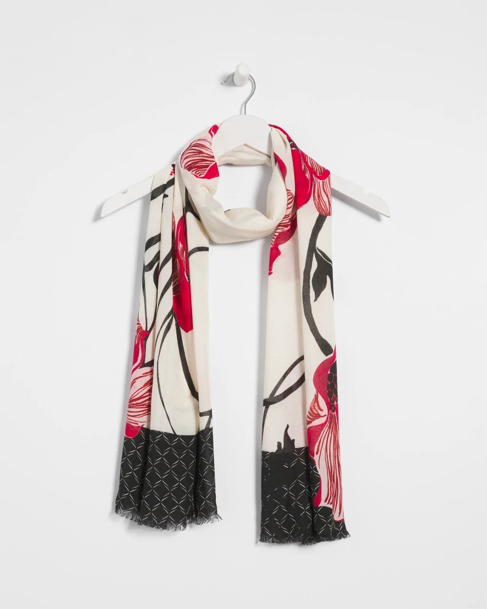 Chico's Vinstra Vine Oblong Scarf
