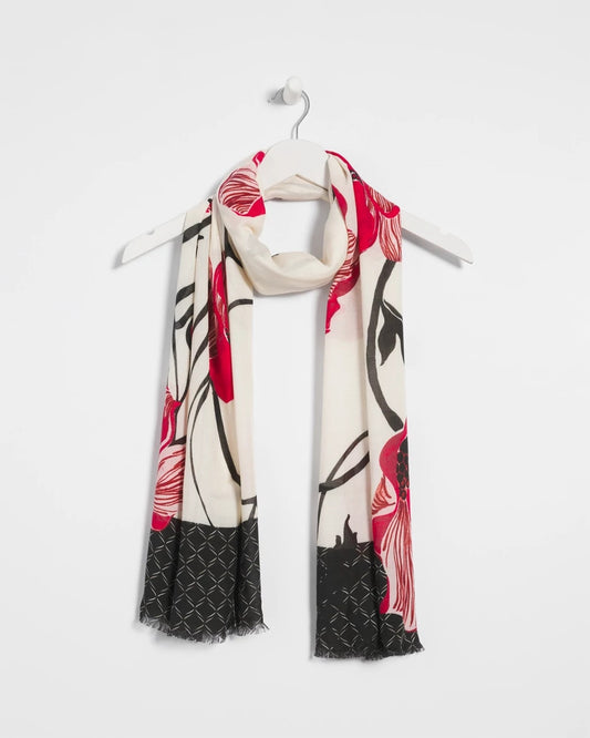 Chico's Vinstra Vine Oblong Scarf