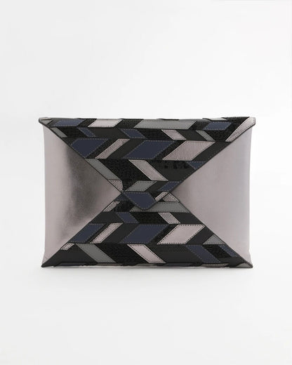 Chico's Embellished Envelope Clutch