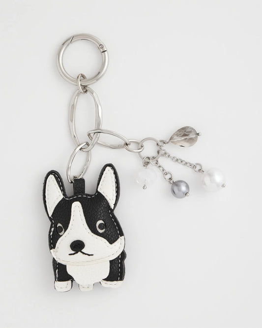 Chico's Frenchie Dog Bag Charm