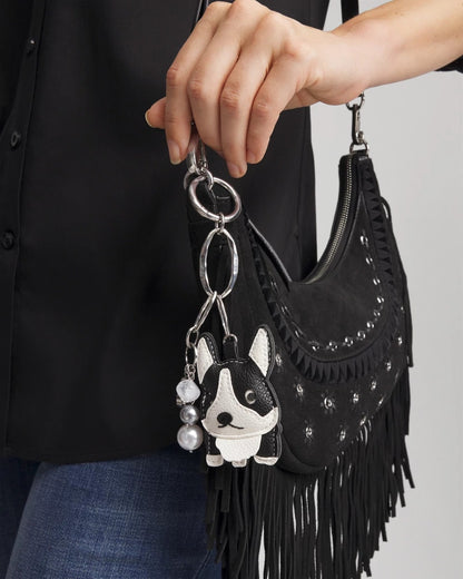 Chico's Frenchie Dog Bag Charm