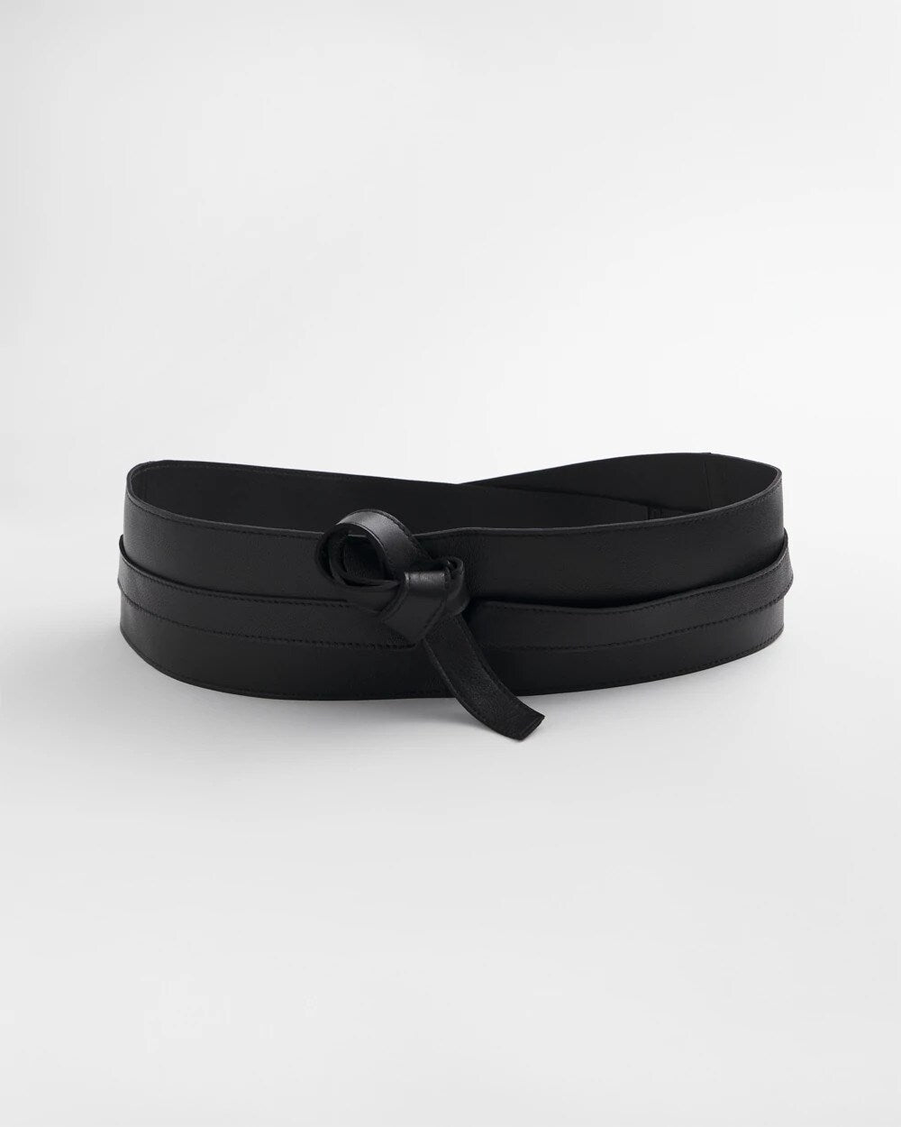 Chico's Leather Obi Belt