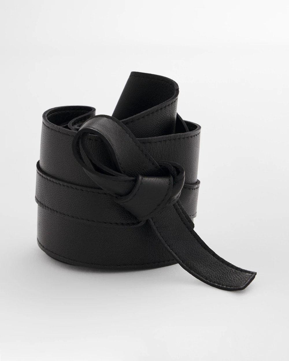 Chico's Leather Obi Belt